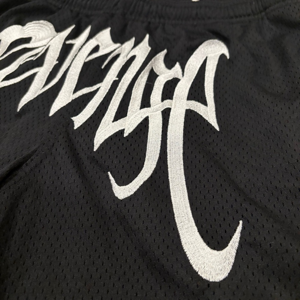 Revenge Embroidered Big Logo Mesh Shorts Men’s Medium Rare XXTentacion - Picture 6 of 10